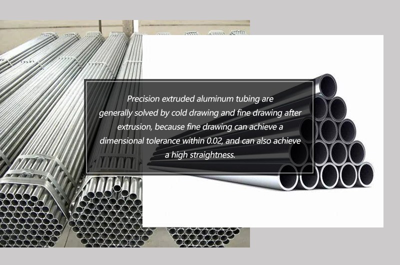 Precision extruded aluminum tubing